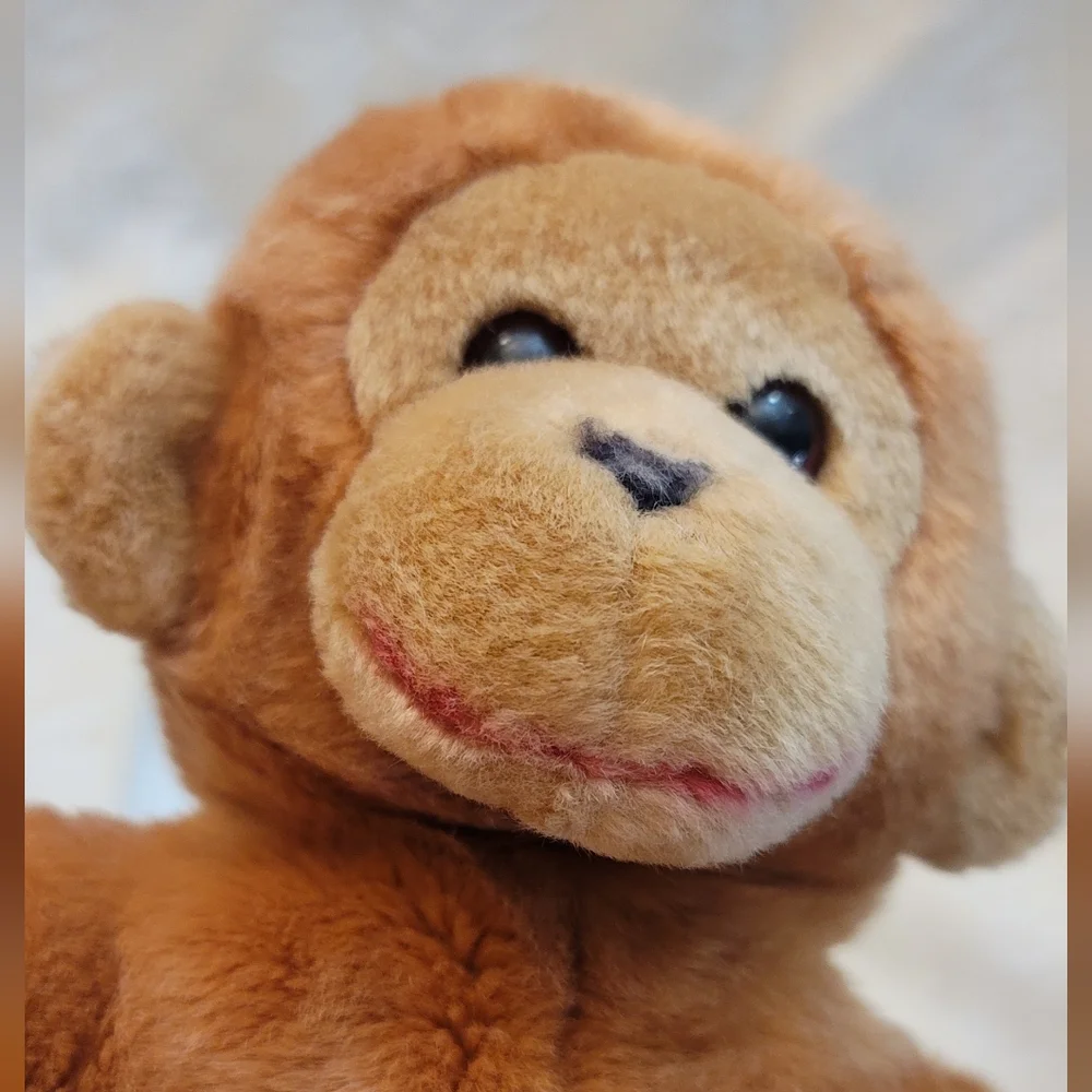 TY Beanie Baby stuffie 1998 Monkey - rare